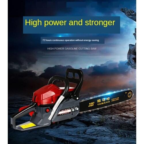 3.8KW High Power Hand Chain Saw Tool Grinder Cutting Machine Gas Gasoline Saw Logging Saws Wood Tools Powered Chainsaw Tool 1PC