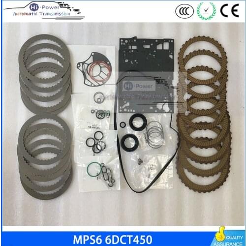 6DCT450 MPS6 DSG friction kit Automatic Transmission Repair kits for Volvo Ford Land Rover 6-Speed