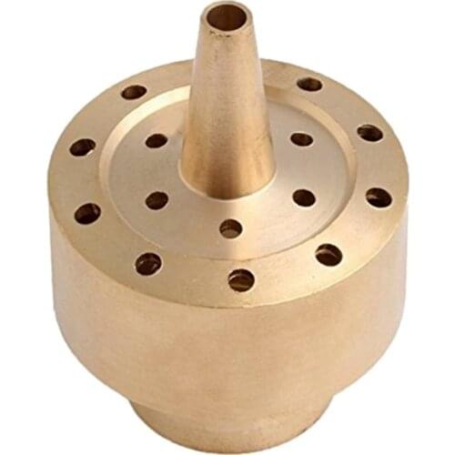 E Sprinkler Head Garden Landscape Water Full Copper Sprinkler Brass Nozzles for Fountains