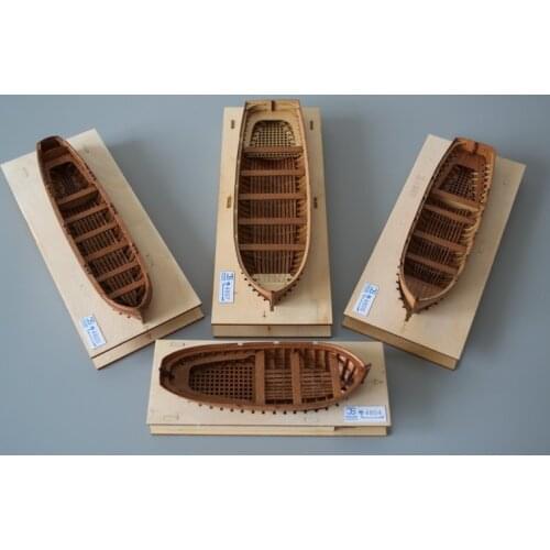 Life boat Wooden Models Kits For Adult Model-Wood-Boats 3d Laser Cut Kids Educational Toy Assembly Ship Model Kit