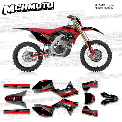 MCHMFG Graphics Kit for Honda 18-20 CRF250R 17-20 CRF450 CRF 250 450 2017 2018 2019 2020 Motocross Decals