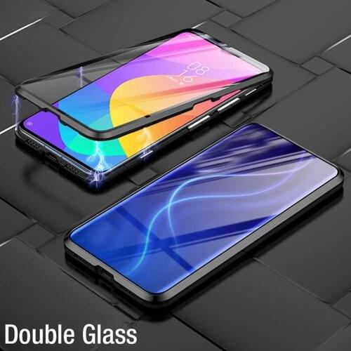 360 Full Protector Metal Bumper Magnet Case For Vivo Y52s Y73s Y51s Y31s Y70s Iqoo U3 U1 Shockproof Tempered Glass Coque Y52s
