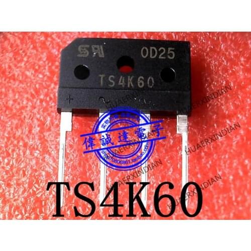 New Original TS4K60 4A 600V ZIP-4