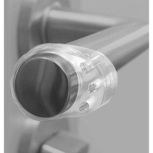 Transparent stopper door silica gel door handle buffer wall protection handle for cars mobile walls protection