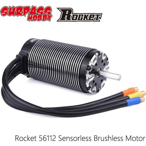Rocket 56112 700KV 520KV Sensorless Brushless Motor For 1/5 Scale RC Car 4 Pole 12 slot ABEC 5 Bearing High Quality Brushl