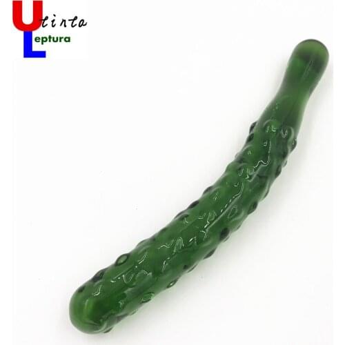 Utinta Leptura Glass Penis Female Masturbation Sex Toys, G Point Stimulate Dildos, G Spot Massage Stick Sex Products For Woman