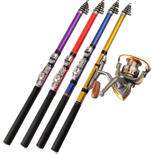 1.8m 2.4m 2.7m 3.0m Telescopic Rock Fishing Rod Fly Carp Feeder Fiber Pesca Portable Sea Lake Gun Handle Fishing Rod