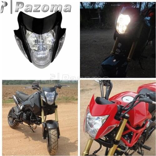 Off Road Dirt Bike Handlamp Headlight Dual Sport For Kawasaki Honda Yamaha KLX KX YZ CR DR DRZ CBR