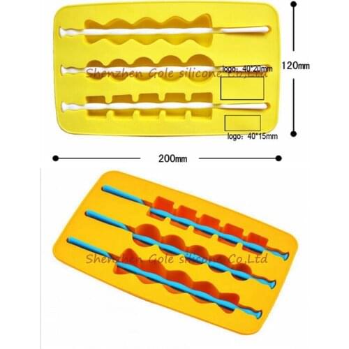 50pcs/lot Luo Hasi candied fruit multipurpose modeling ice box [boxed] - ice mold summer selling goods