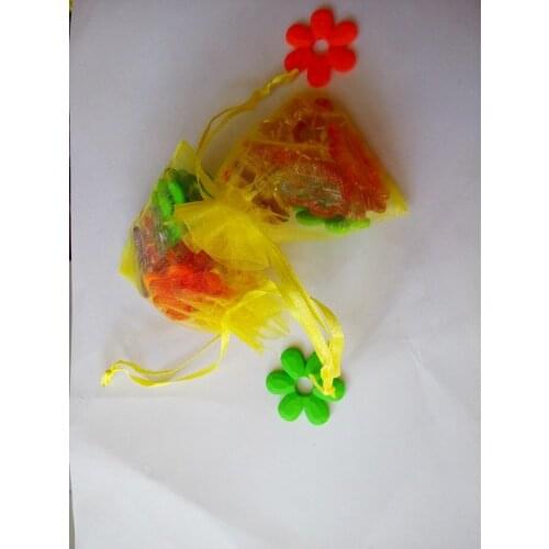 5000pcs yellow organza gift bags 30x40cm party bags for women event wed Drawstring bag Jewelry Display Bag Pouch diy accessories