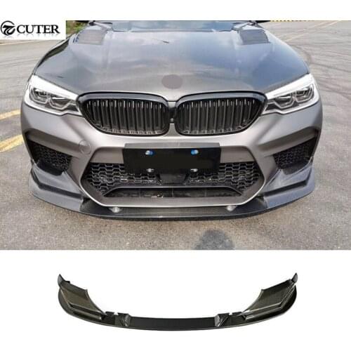 F90 M5 G30 5 series 3D style Carbon Fiber Auto Car front bumper lip For BMW F90 M5 G30 M5 front Bumper