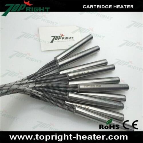 Dia.1/2"x100mm 240v 500w high resistance cartridge heater