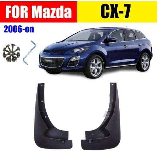 FOR MAZDA CX-7 Mudguard Fenders mazda cx7 Mudflaps splash Guard Fender Mud flap car Mudguards Accessories Front 2 pcs