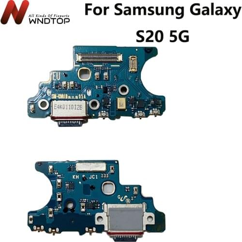 For Samsung Galaxy S20 5G G981B Charging Port Flex Cable Dock Connector For Samsung Galaxy S20 5G Charger Board USB