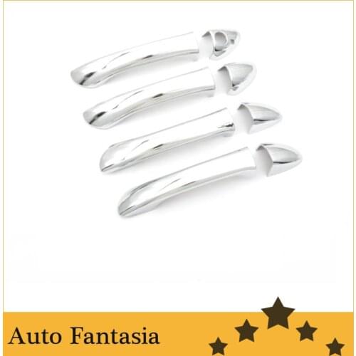 Flexible chrome trim Chrome Door Handle Cover for Mercedes Benz W211 E Class-Free Shipping