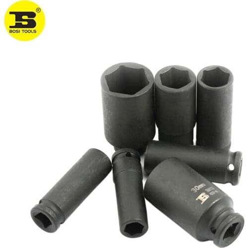 BOSI 1/2" Drive Grey Pneumatic Impact Driver Socket