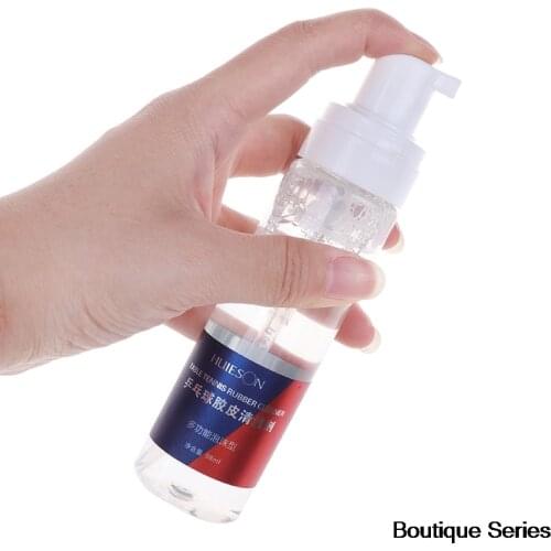 98ml Adhesive Racket Foam Spray Anti-Static Dust Table Tennis Rubber Cleaner Professional Rubber Cleaner