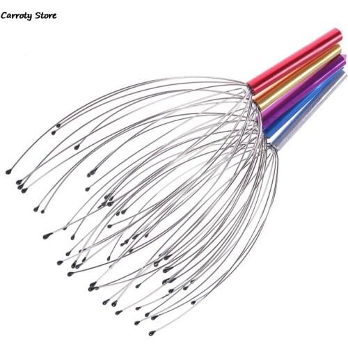 Head Relax Massager Healing Neck Claw Massage Anti-stress Pain Relief Octopus Scalp Relax Spa Headache Stimulate Blood Circulate