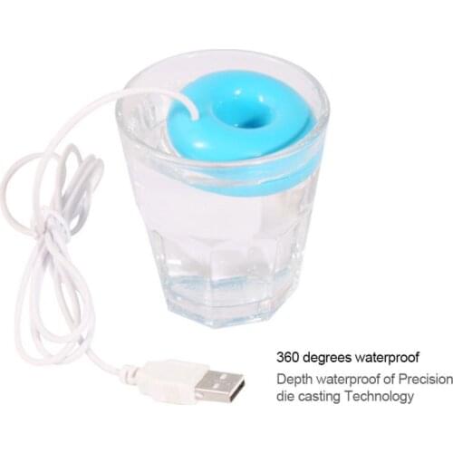 Mini Air Humidifier Portable Donut USB Essential Oil Diffuser Home Car Fogger Mist Maker For Home Decor Home Accessories
