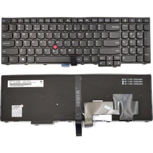 New Laptop Keyboard for Lenovo Thinkpad L540 20AU 20AV T540 T540p 20BE 20BF T550 20CK T560 20FH 20FJ Series Black With Backlit
