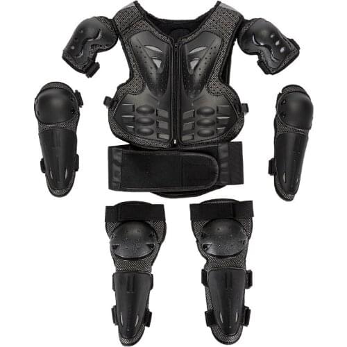 Newest Children Motorcycle Armor Vest Chest Back Protection Motocross Ski Skateboard Safety Jacket Moto Wear Protective Gear