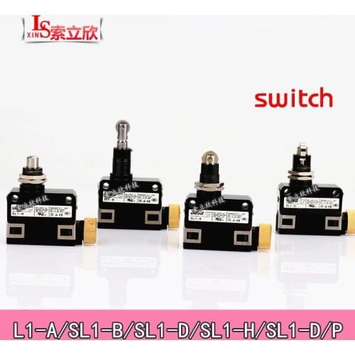 100% NEW Limit switch SL1-A SL1-B SL1-H SL1-D/SL1-EK/SL1-P/SL1-E Micro switch trip switch limit switch