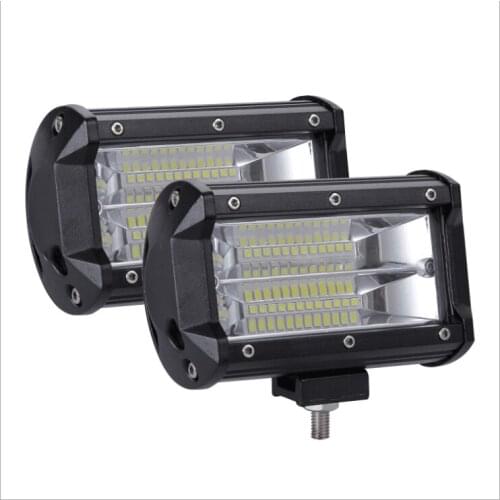 Caravan Truck Driving Fog Lamps 5 Inch 240W LED Work Light two Row Mount Combo Driving Lamp NEW Quality
