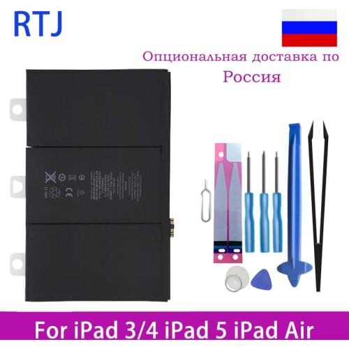 Runtianjin Replacement Tablet Battery For iPad 3/4 rd A1403 A1416 A1430 A1433 A1459 A1460 A1389 11560mAh Bateries Tools