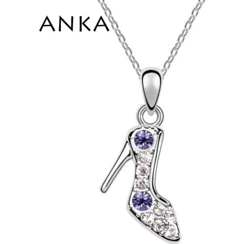 ANKA Special Offer Rushed Classic Colares Femininos Free Shipping Crystal Pendant Necklace Fashion Jewellry #89304