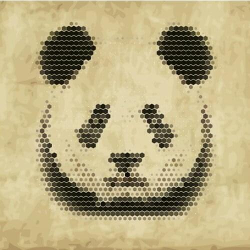 Art 5D Diy Diamond Painting Cross Stitch Mosaic Panda Full Round Diamond Mosaic Diamond Embroidery Needlework Home Decor