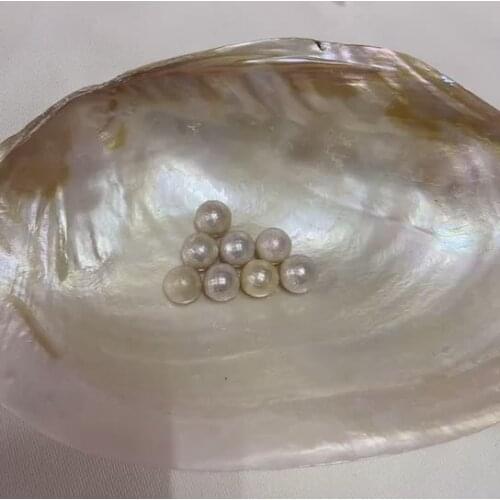 White natural 12-13mm carved freshwater rose pearl beads for diy jewelry making