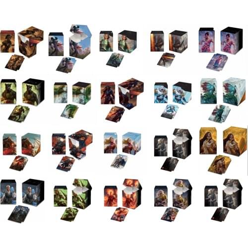 Ultra Pro Deck Box M21 & THB Board Games TCG Cards Deck Case for Magical The Cards MGT/PKM/YGO/Gathering Games