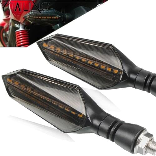 FOR SUZUKI SV650/SV650S Katana GSX600F GSX750F GSXR400 GSXR 1100 led turn signal lights Indicators Blinkers Flexible light lamp
