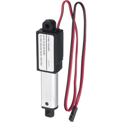1500N 30mm Stroke Micro Linear Actuator 12V Electric Micro Linear Motor For Micro-devices Car Vessels Saving Energy Consumption