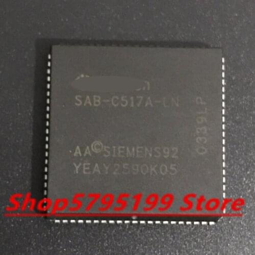 SAB80C517A-N18-T3 SAB-C517A-LN SAF-C517A-LN plcc 5pcs