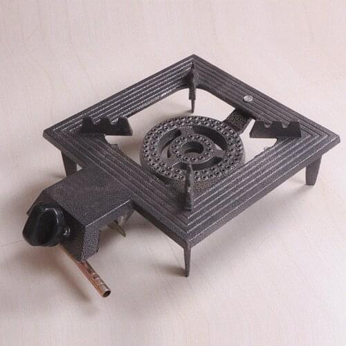 Natural gas single burner stove cast iron gas stove with grate kitchen gas cooking stove commercial gas stove accessories