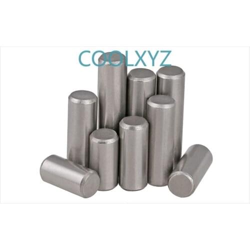 GB119 standard part 304 stainless steel cylindrical pin positioning pin fixed pin pin pin M6 M8 10PCS