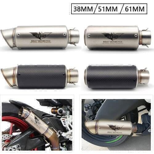 Motorcycle Pipe Exhaust DB Killer Moto Muffler GP-project FOR SUZUKI Gsr 600 Bandit 650 1200 Gsxr Sv 400 Intruder 800 V-Strom
