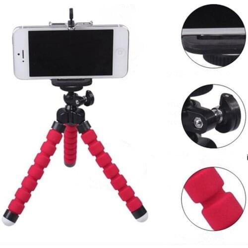 Hot Sale Car Phone Holder Flexible Octopus Tripod for HTC One M7 M8 M9 10 M8 mini E8 Eye Desire 628/820/825/830