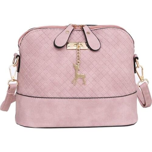 Fashion Mini Bag with Deer Toy Shell Shape Bag Women Shoulder Bags Handbag Hot 2021 Women Messenger Bags