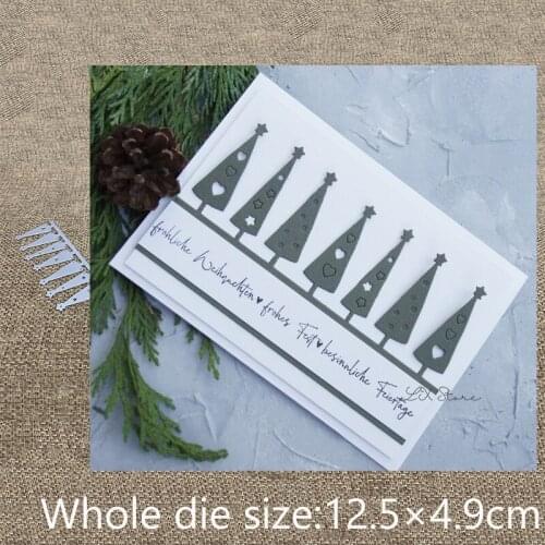 New Design Craft Metal Cutting Die die cuts tree edge decoration scrapbook Album Paper Card Craft Embossing die cuts