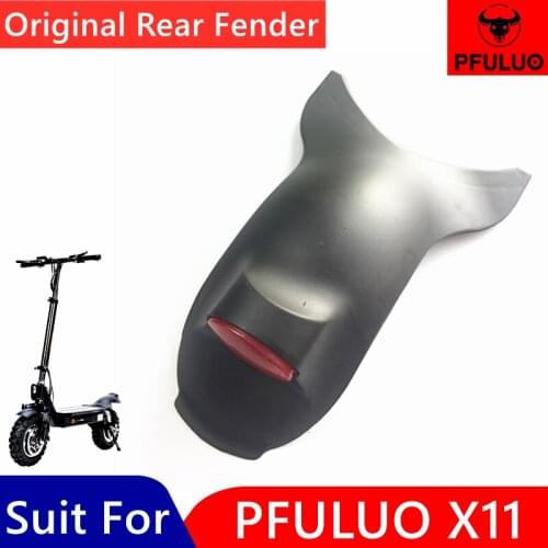 Original Rear Fender For PFULUO X-11 KickScooter Smart Electric Scooter Foldable Skateboard Hoverboard Rear Mudguard Parts