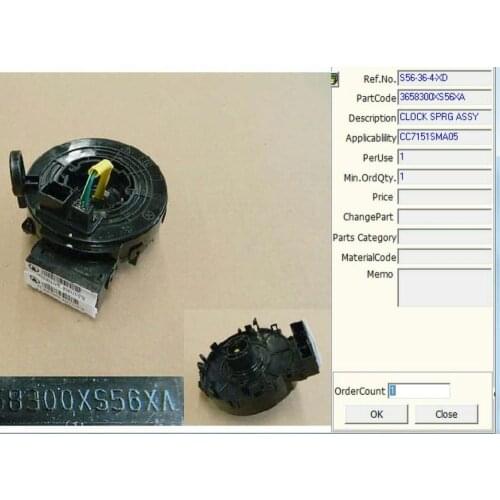 3658300XS56XA Clock Sprg Assy for Great Wall