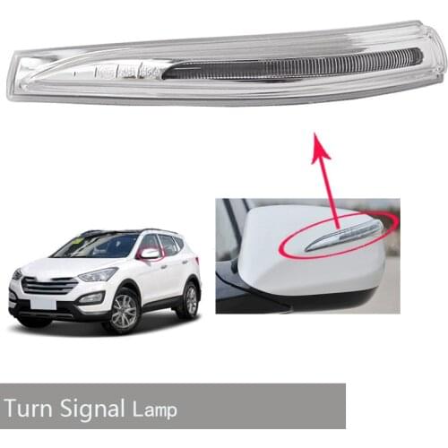 LED Rearview Mirror Lamp Rear View Mirror Turn Signal Light Side Lamp for Hyundai IX45 TUCSON 2013-2019