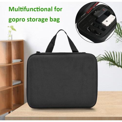 Waterproof Carrying Case Protective Storage Bag for GoPro 9 4 5 6 7 8 Yi 4K Eken H9R Sjcam Sj4000 Go Pro Action Camera Accessory
