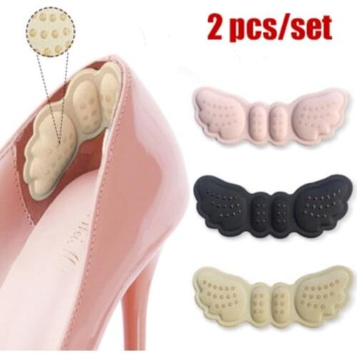 2 pcs Women Insoles for Shoes High Heels Adjust Size Adhesive Heel Liner Grips Protector Sticker Pain Relief Foot Care Inserts