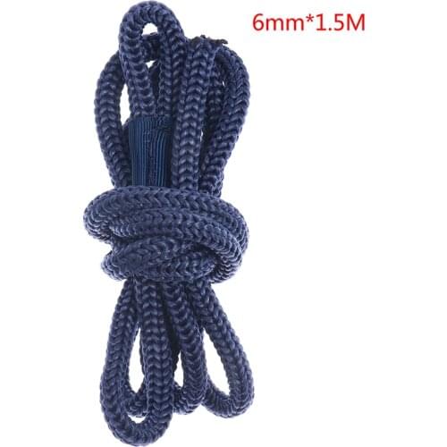 1Pcs Boat Fender Lines 1/4' X 5FT Mooring Line Marine Docking Ropes Double Braid