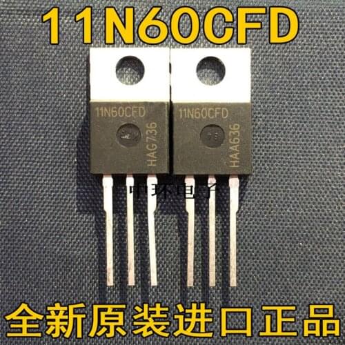10 PCS SPP11N60CFD 11N60CFD TO220 600V11A MOS ＆SPP20N60CFD 20N60CFD TO220 650V20.7A TO-220