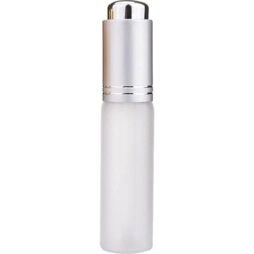 20 ML Mini Portable Frosted Glass Refillable Perfume Bottle Empty Cosmetic Parfum Vial With Dropper LX6911