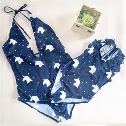 2018 Mother And Daughter Bikini Women Baby Girl Pineapple Beach Swim Wear Family Look Swimsuit Family Matching Clothes